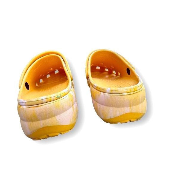 Crocs Iconic Platform Orange Sorbet Casual Slip On Comfort Shoes Women’s size 11 - Picture 10 of 15